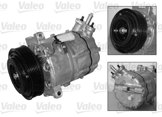 VALEO 699855 Compressor, air conditioning
