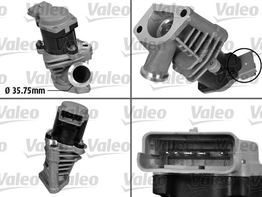 VALEO 700408 EGR Valve