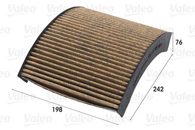 Filter, cabin air VALEO 701019