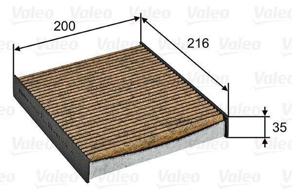 VALEO 701026 Filter, cabin air