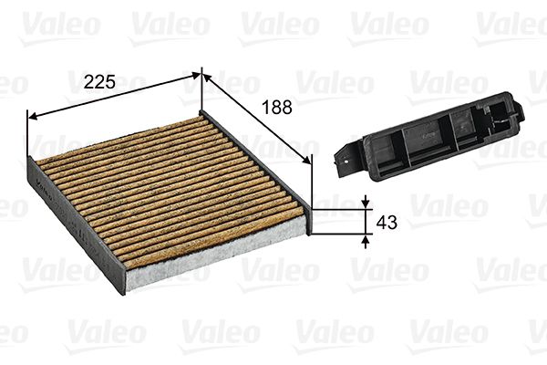 VALEO 701030 Filter, cabin air