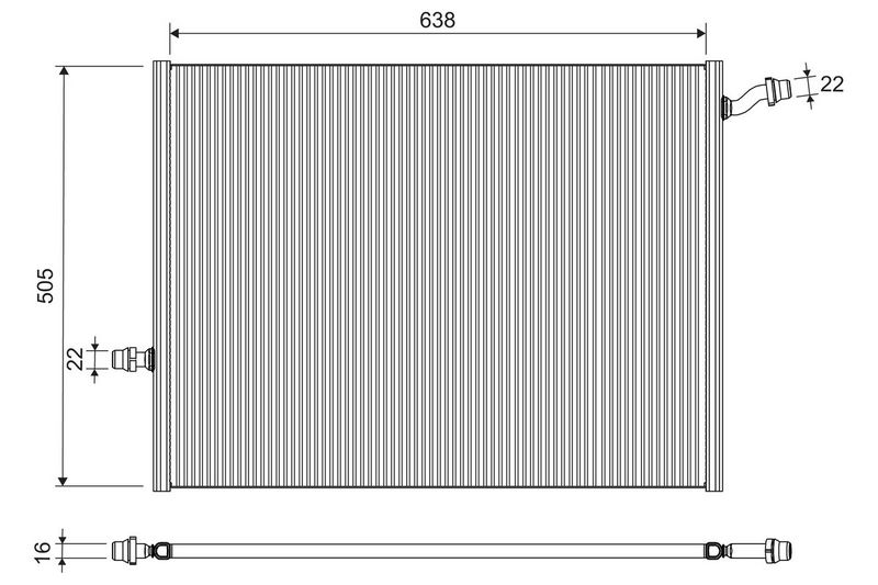 VALEO 701290 Radiator, engine cooling
