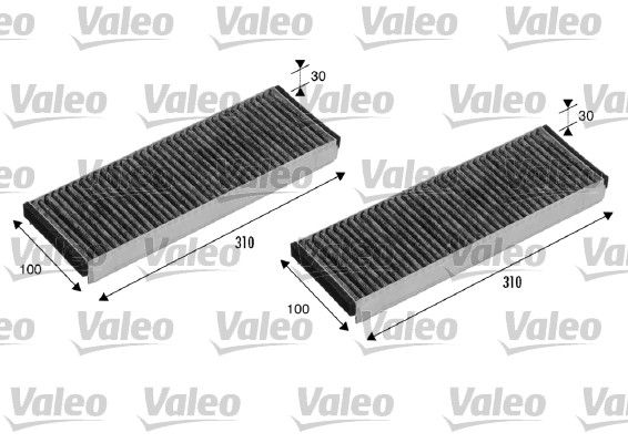 VALEO 715501 Filter, cabin air