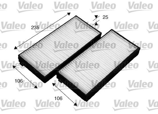 VALEO 715523 Filter, cabin air