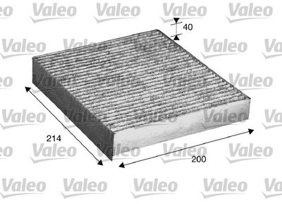 Filter, cabin air VALEO 715533