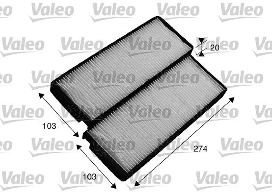 VALEO 715536 Filter, cabin air