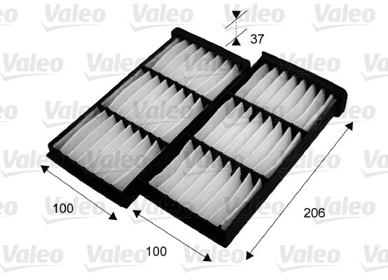 VALEO 715545 Filter, cabin air