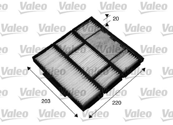 VALEO 715565 Filter, cabin air