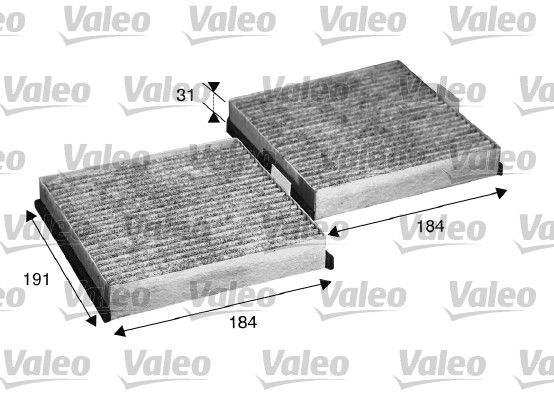VALEO 715568 Filter, cabin air