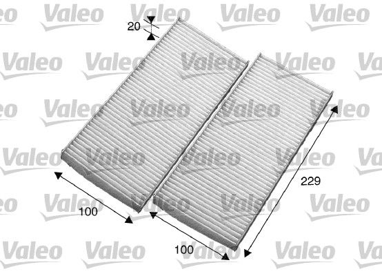 VALEO 715569 Filter, cabin air