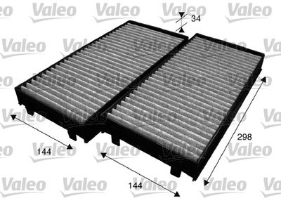 Filter, cabin air VALEO 715584