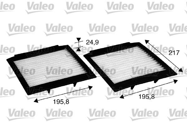 VALEO 715598 Filter, cabin air