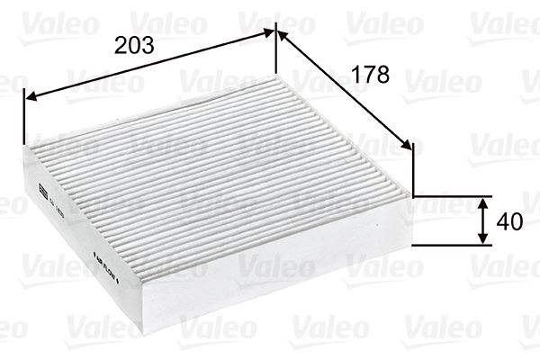VALEO 715603 Filter, cabin air