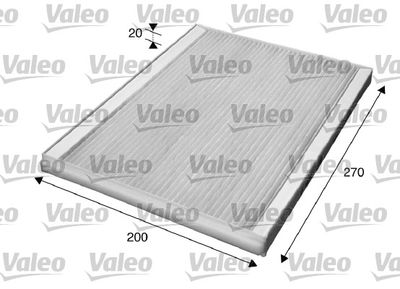 Filter, cabin air VALEO 715609