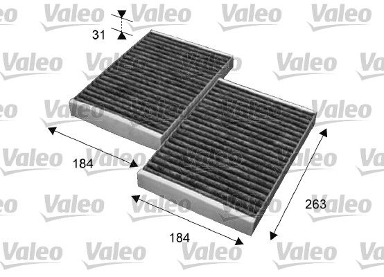 VALEO 715643 Filter, cabin air