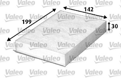Filter, cabin air VALEO 715644