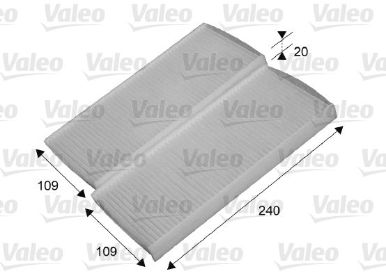 VALEO 715649 Filter, cabin air