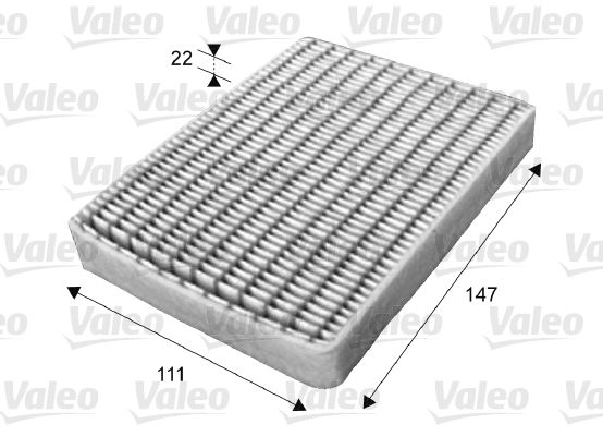 VALEO 715656 Filter, cabin air