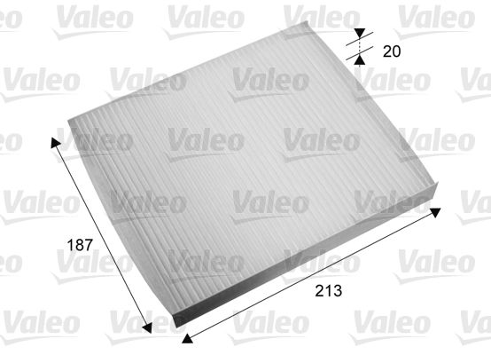 VALEO 715668 Filter, cabin air