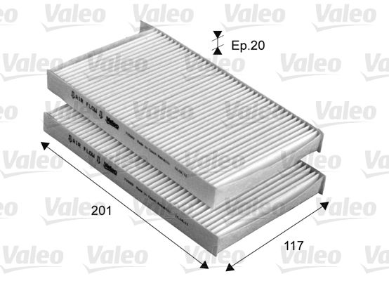 VALEO 715669 Filter, cabin air