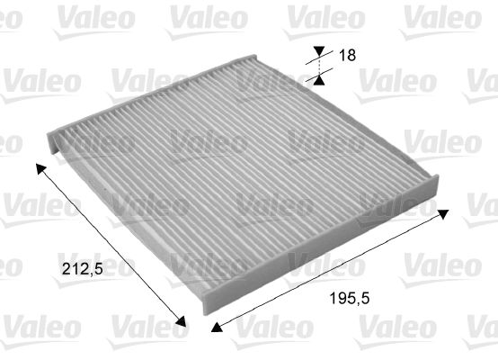 VALEO 715689 Filter, cabin air