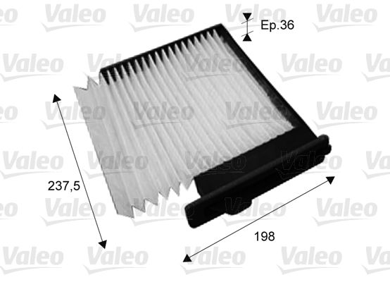 VALEO 715708 Filter, cabin air