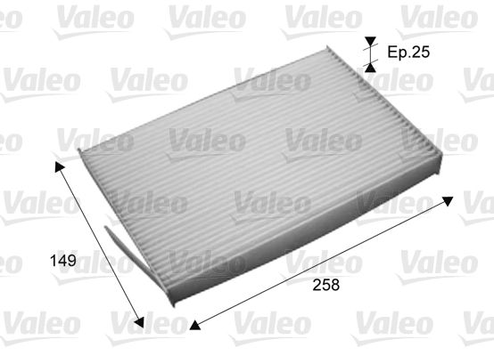 VALEO 715709 Filter, cabin air