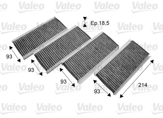 VALEO 715712 Filter, cabin air
