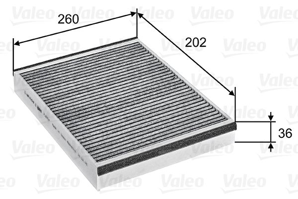 VALEO 715757 Filter, cabin air