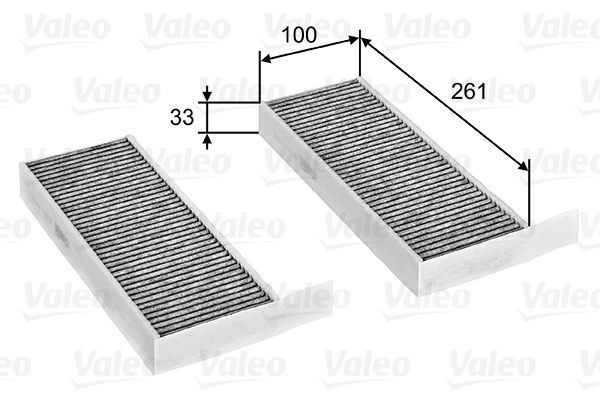 VALEO 715805 Filter, cabin air