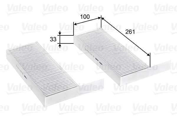 VALEO 715808 Filter, cabin air