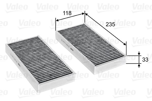 VALEO 715811 Filter, cabin air