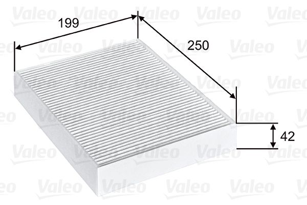 VALEO 715815 Filter, cabin air