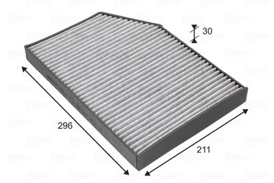 Filter, cabin air VALEO 715836