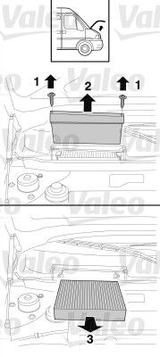 VALEO 716030 Filter, cabin air