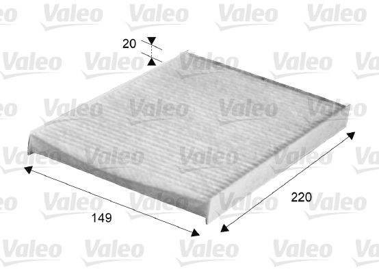 VALEO 716047 Filter, cabin air