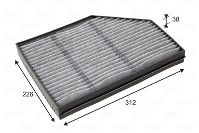 Filter, cabin air VALEO 716065