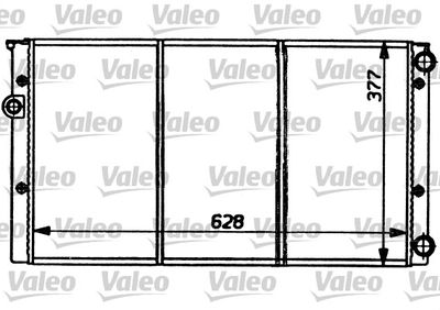 Radiator, engine cooling VALEO 731032