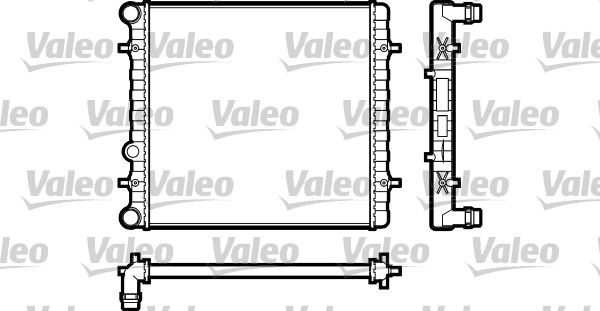 VALEO 731606 Radiator, engine cooling