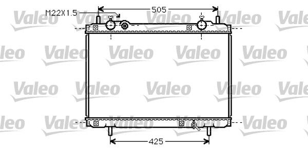 VALEO 731974 Radiator, engine cooling