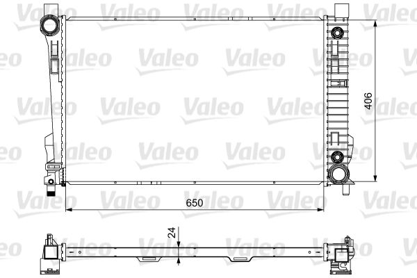 VALEO 732741 Radiator, engine cooling