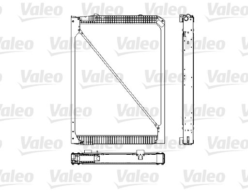VALEO 733484 Radiator, engine cooling