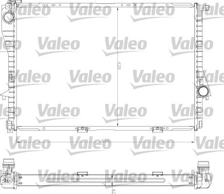 VALEO 734277 Radiator, engine cooling