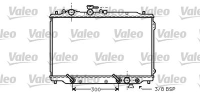 Radiator, engine cooling VALEO 734581