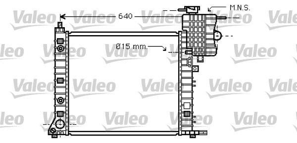 VALEO 734668 Radiator, engine cooling