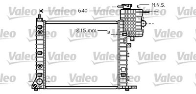 Radiator, engine cooling VALEO 734668