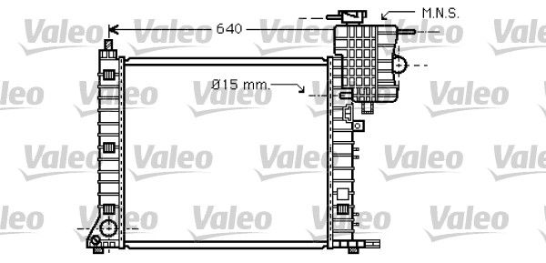 VALEO 734669 Radiator, engine cooling