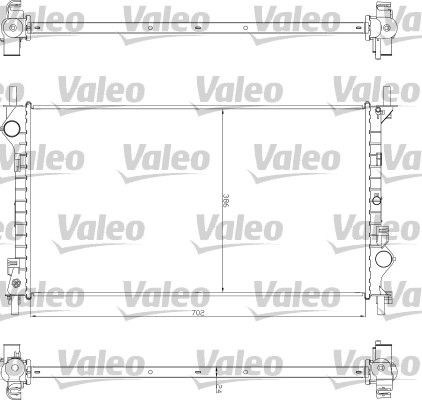 VALEO 735043 Radiator, engine cooling