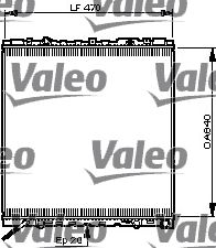 Radiator, engine cooling VALEO 735503