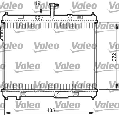 VALEO 735515 Radiator, engine cooling